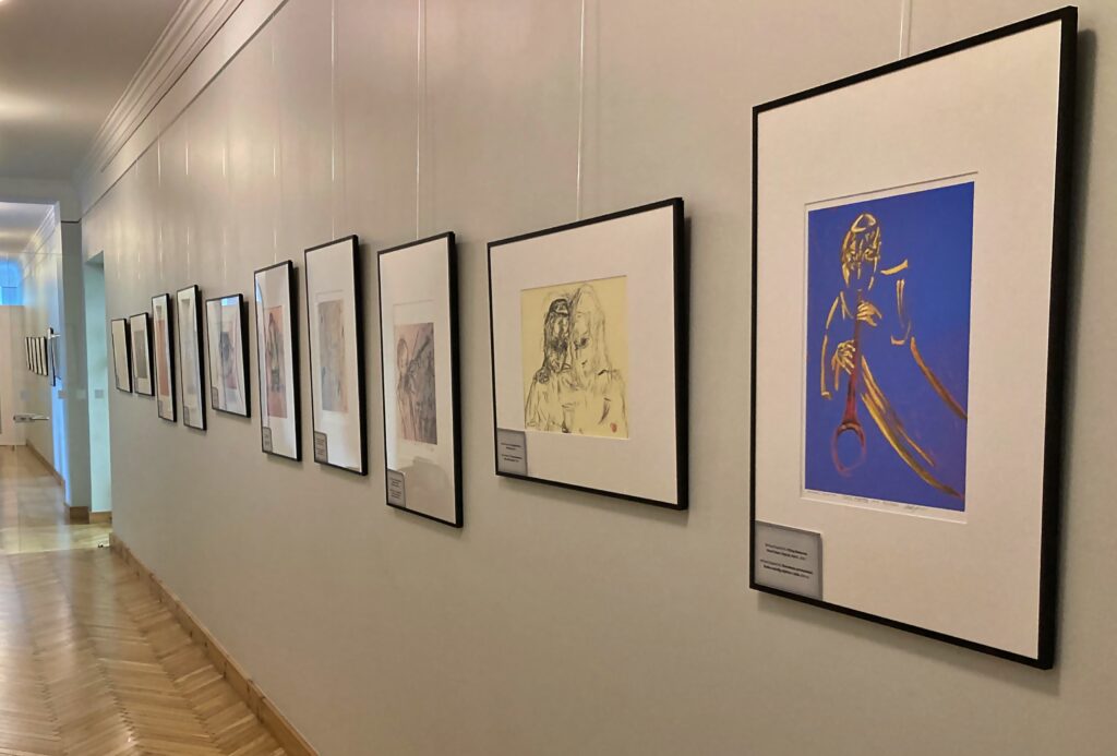 Michael and Inna Rogatchi Shtetl Songs & Memories Art Collection is Donated to a Library in Lithuania